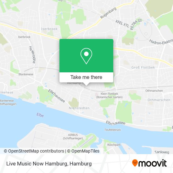 Live Music Now Hamburg map