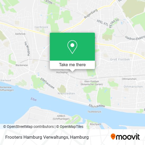 Frooters Hamburg Verwaltungs map