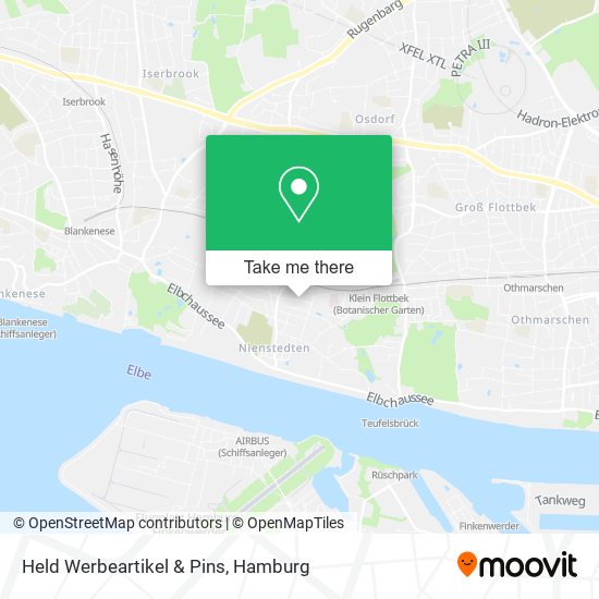 Held Werbeartikel & Pins map