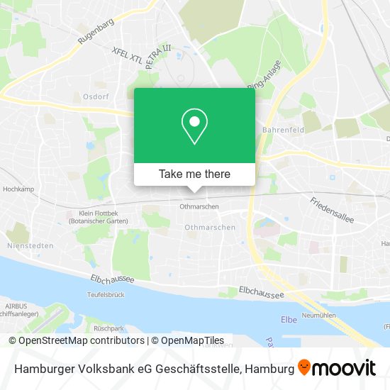 Hamburger Volksbank eG Geschäftsstelle map