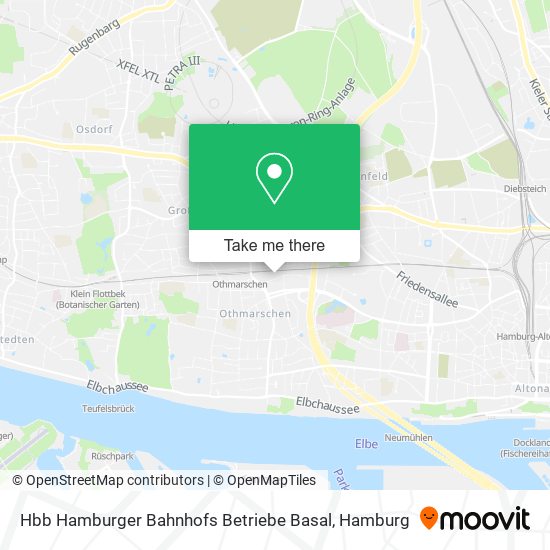 Карта Hbb Hamburger Bahnhofs Betriebe Basal