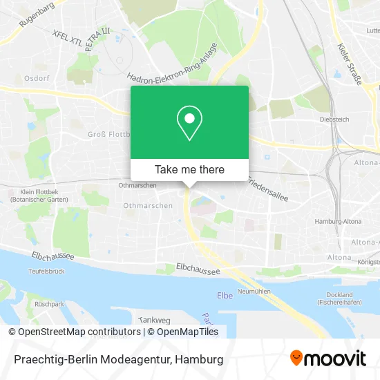 Карта Praechtig-Berlin Modeagentur