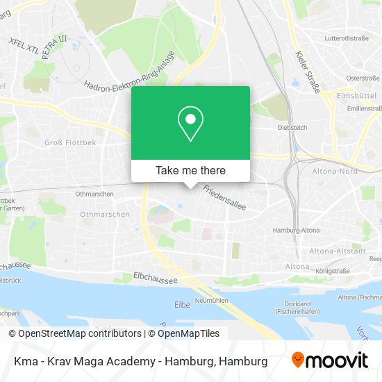 Kma - Krav Maga Academy - Hamburg map