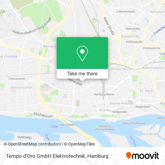 Карта Tempo d'Oro GmbH Elektrotechnik