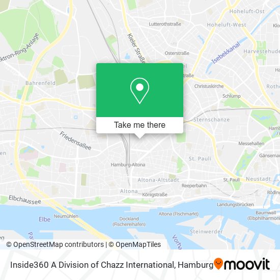 Inside360 A Division of Chazz International map