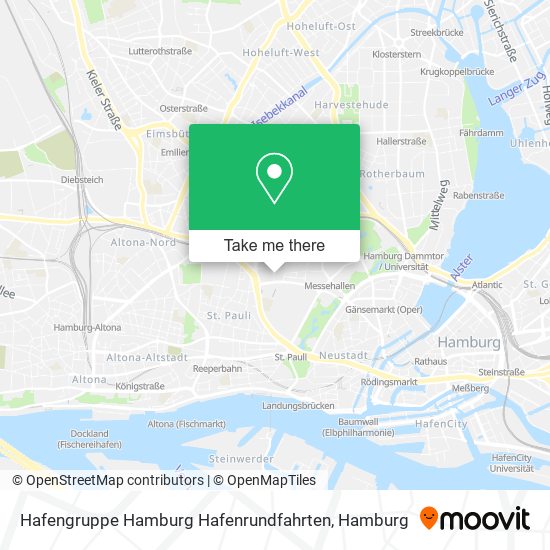 Hafengruppe Hamburg Hafenrundfahrten map