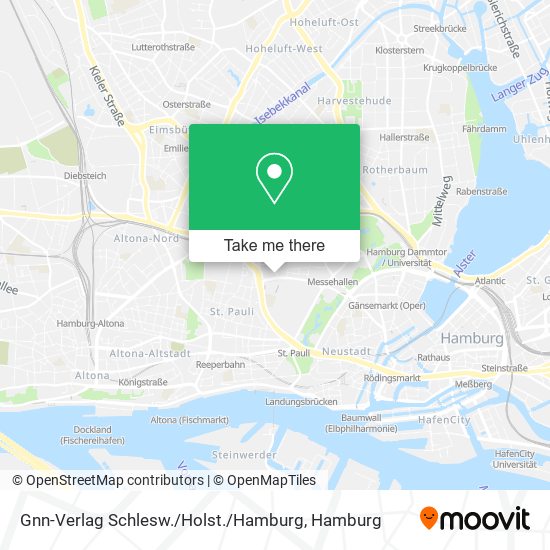 Gnn-Verlag Schlesw. / Holst. / Hamburg map