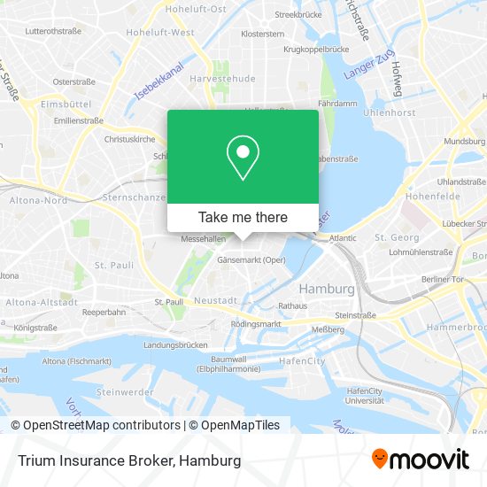 Trium Insurance Broker map