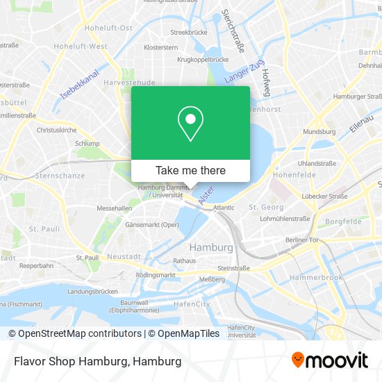 Карта Flavor Shop Hamburg