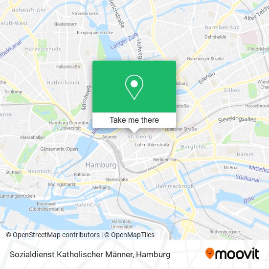 Sozialdienst Katholischer Männer map