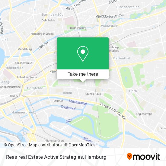 Reas real Estate Active Strategies map