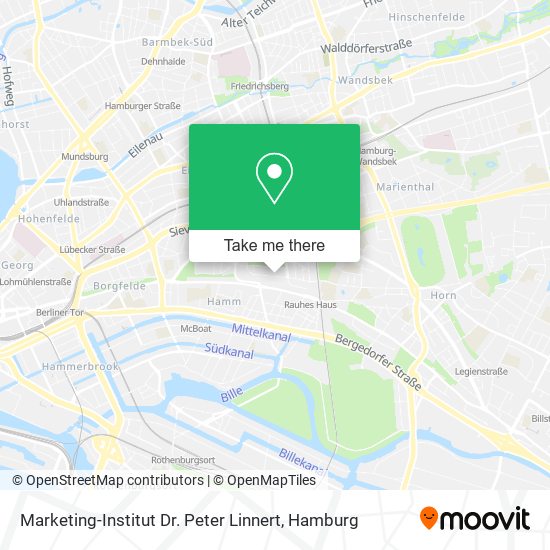 Marketing-Institut Dr. Peter Linnert map