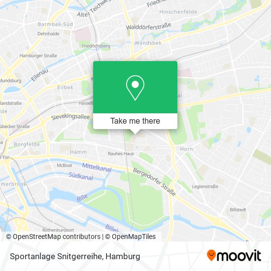 Карта Sportanlage Snitgerreihe