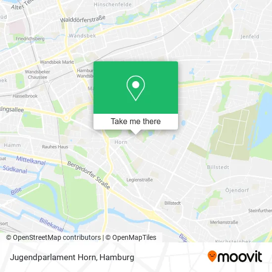 Карта Jugendparlament Horn