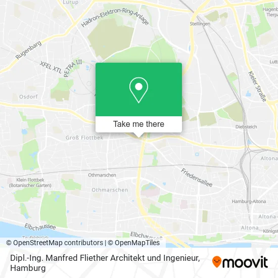 Карта Dipl.-Ing. Manfred Fliether Architekt und Ingenieur