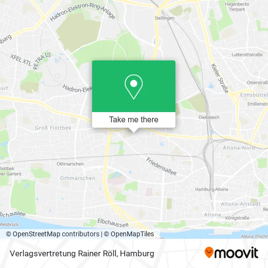 Карта Verlagsvertretung Rainer Röll