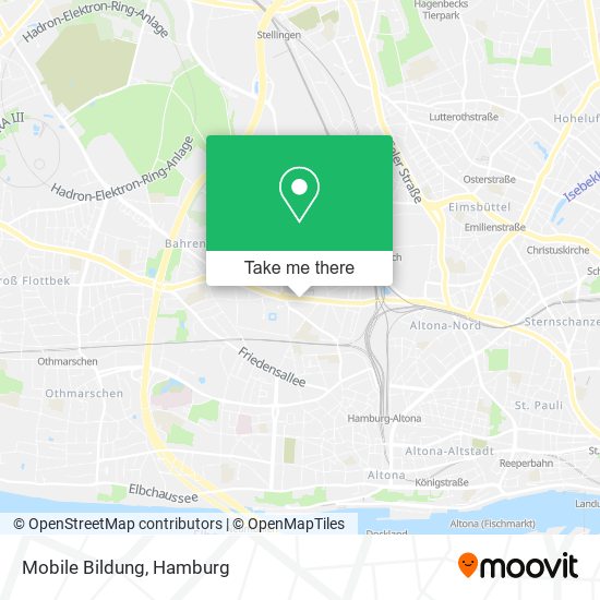 Mobile Bildung map