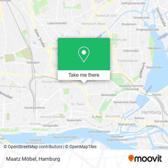 Maatz Möbel map