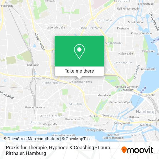 Praxis für Therapie, Hypnose & Coaching - Laura Ritthaler map