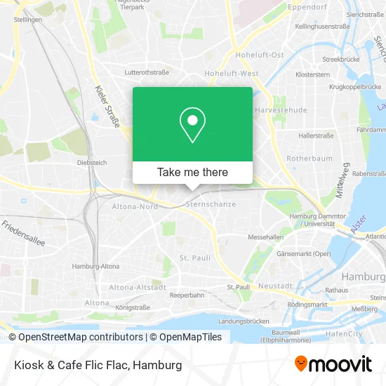 Карта Kiosk & Cafe Flic Flac