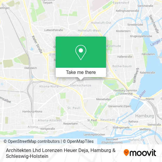 Карта Architekten Lhd Lorenzen Heuer Deja