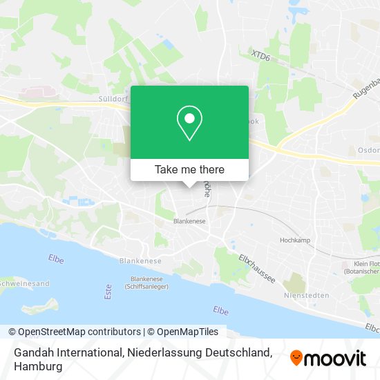 Gandah International, Niederlassung Deutschland map