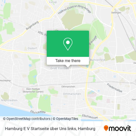 Карта Hamburg E V Startseite über Uns links