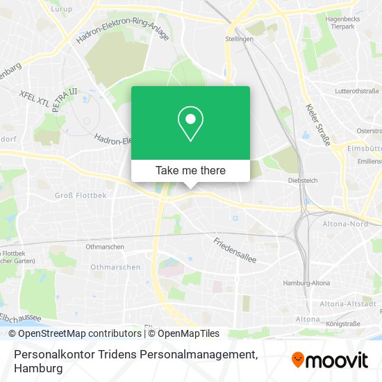 Personalkontor Tridens Personalmanagement map