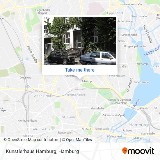 Künstlerhaus Hamburg map