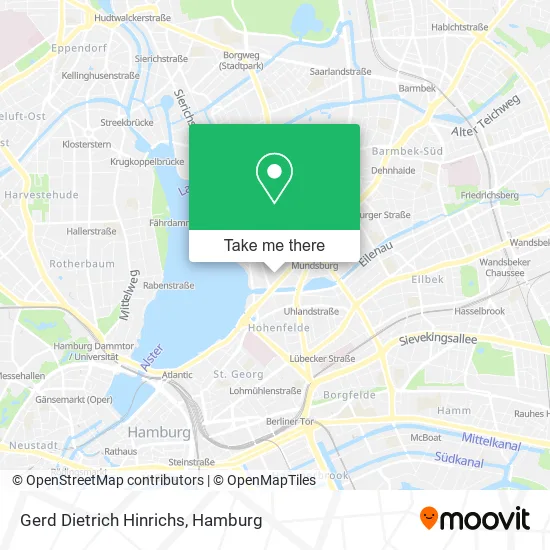 Карта Gerd Dietrich Hinrichs