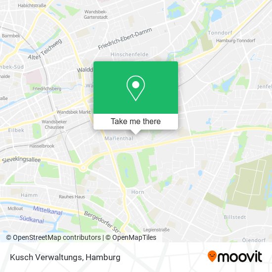 Kusch Verwaltungs map