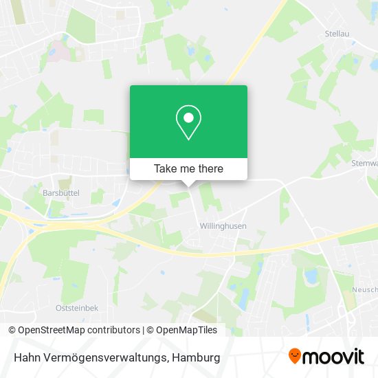 Hahn Vermögensverwaltungs map