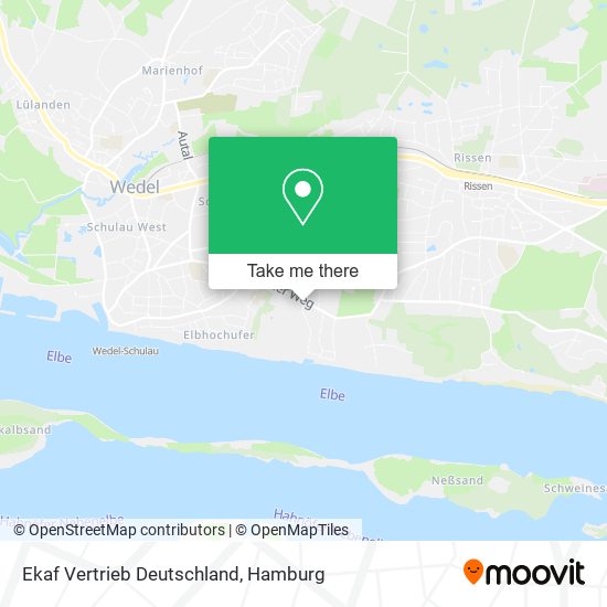 Ekaf Vertrieb Deutschland map