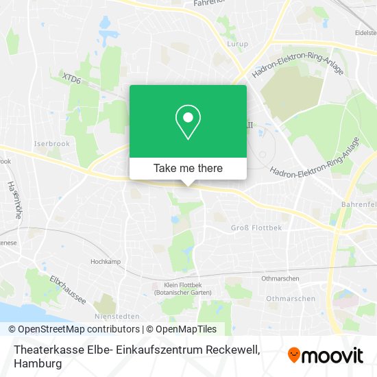 Theaterkasse Elbe- Einkaufszentrum Reckewell map