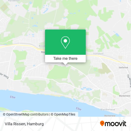 Villa Rissen map