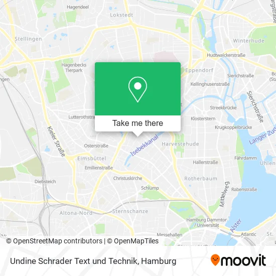 Карта Undine Schrader Text und Technik