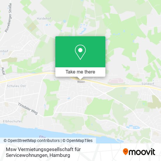 Msw Vermietungsgesellschaft für Servicewohnungen map