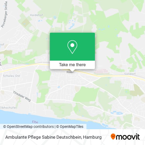 Карта Ambulante Pflege Sabine Deutschbein