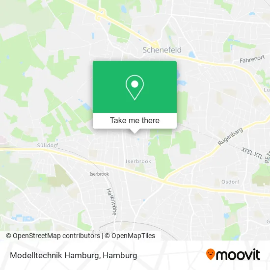 Карта Modelltechnik Hamburg