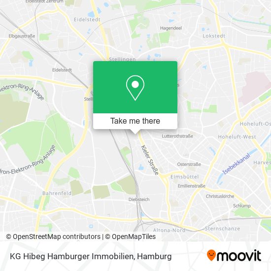 Карта KG Hibeg Hamburger Immobilien