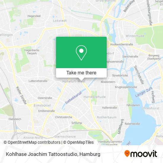 Карта Kohlhase Joachim Tattoostudio