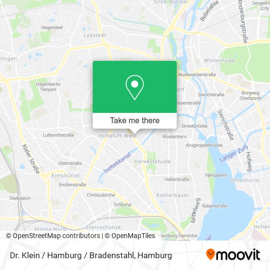 Dr. Klein / Hamburg / Bradenstahl map