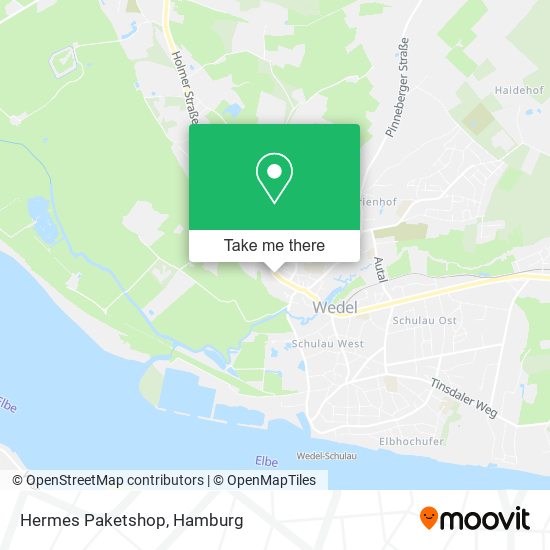 Карта Hermes Paketshop