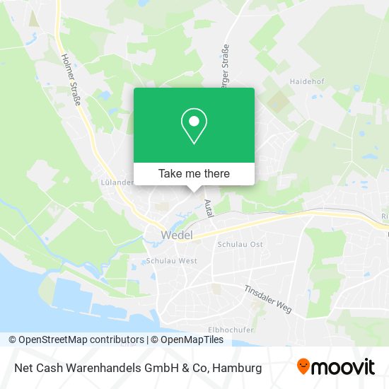 Net Cash Warenhandels GmbH & Co map