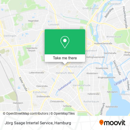 Jörg Saage Intertel Service map