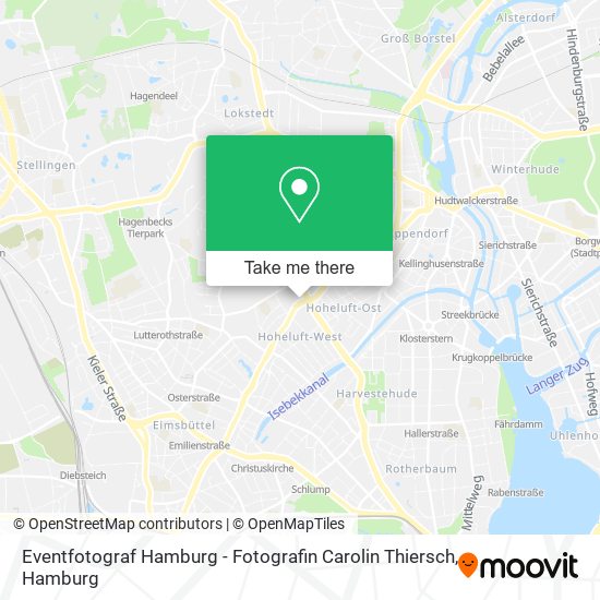 Карта Eventfotograf Hamburg - Fotografin Carolin Thiersch