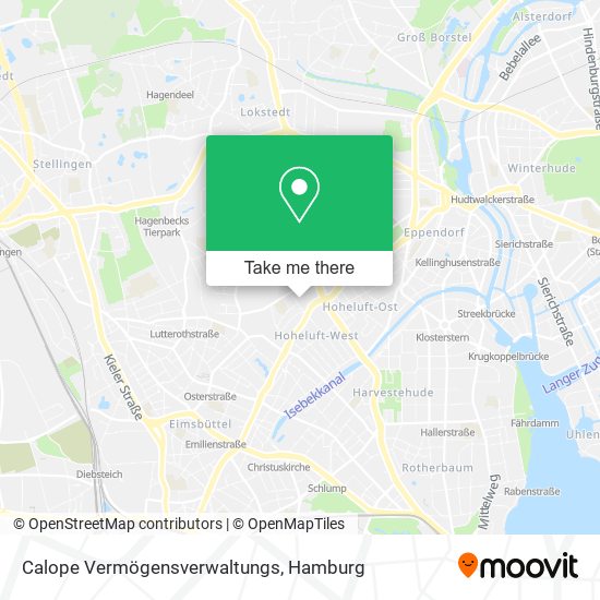 Calope Vermögensverwaltungs map