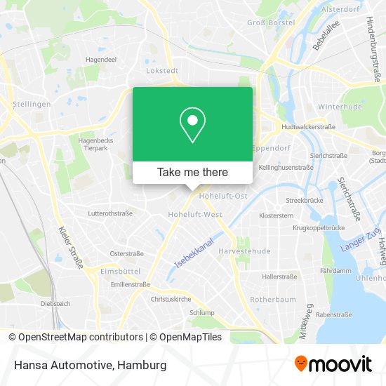 Hansa Automotive map