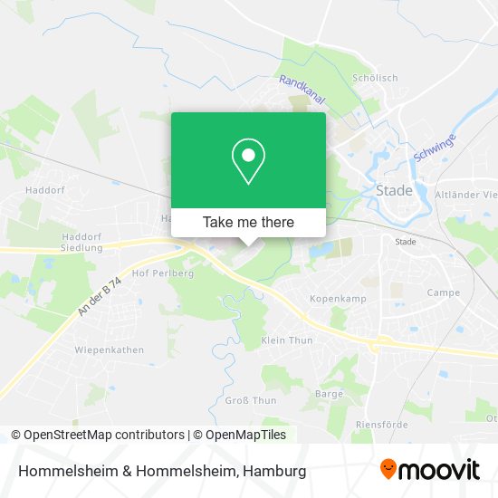 Hommelsheim & Hommelsheim map