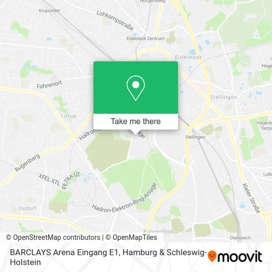 Карта BARCLAYS Arena Eingang E1